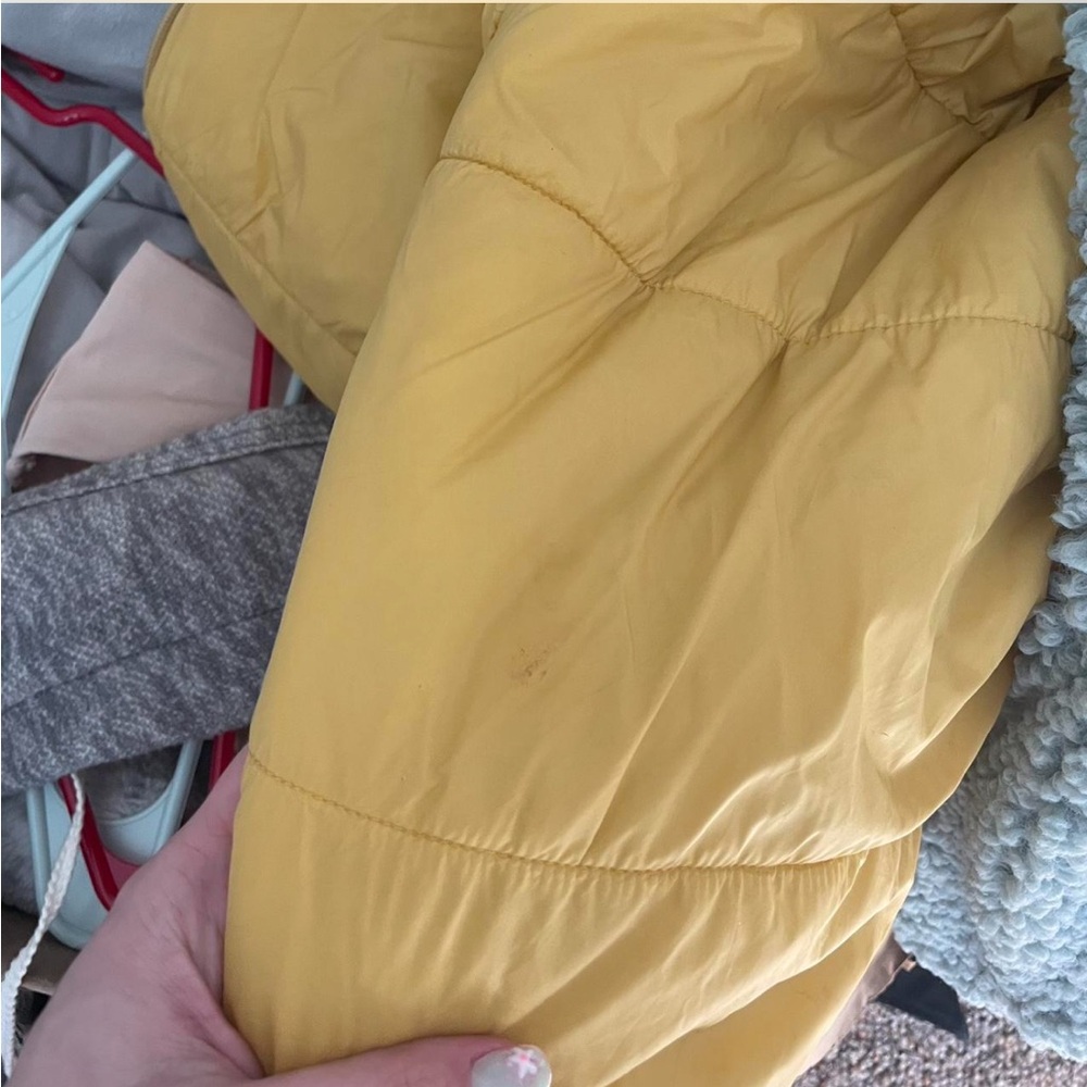 Universal Thread Mustard Yellow Puffer Jacket - image 6